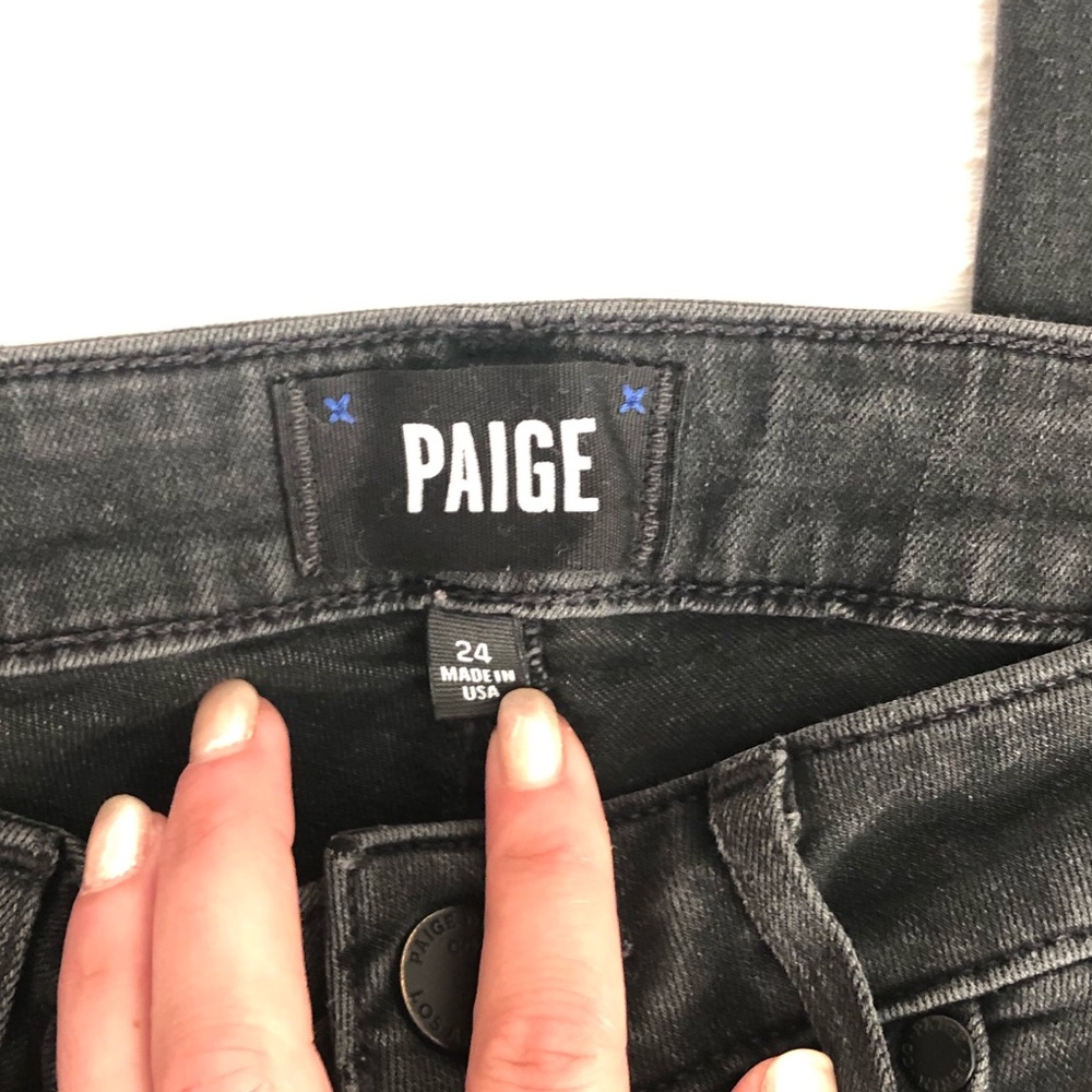 ✨ Paige Verdugo Ankle Super Distressed Jeans - Picture 10 of 12